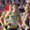 1500m. Tommy Granlund, Mikael Bergdahl och Jani Hautala. (© Daniel Byskata)