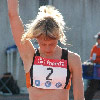 Caroline Backa startade i Falkens bronslag på 4x400m. (© Rune Härtull)