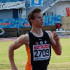 Christoffer Wärn sprang 400m. (© Jenni Isolammi)