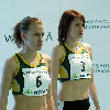 Sandra och Heidi Eriksson tog silver och brons på 1500m. (© Rune Härtull)
